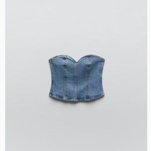 Denim Zara Corset